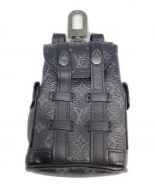 LOUIS VUITTON（ルイ ヴィトン）の古着「ビジュー サック・ミニ クリストファー」｜ブラック