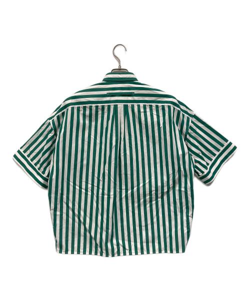 ticca（ティッカ）ticca (ティッカ) スクエアビッグシャツ グリーン サイズ:FREEの古着・服飾アイテム