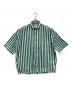ticca（ティッカ）の古着「スクエアビッグシャツ」｜グリーン