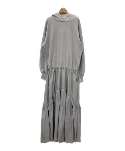 emmi（エミ）emmi (エミ) フーディードッキングワンピース スカイブルー サイズ:1の古着・服飾アイテム