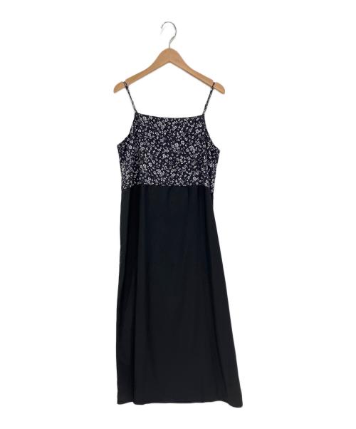 ARPEGE STORY（アルページュストーリー）ARPEGE STORY (アルページュストーリー) ウエストシャーリングワンピース ブラック サイズ:2の古着・服飾アイテム