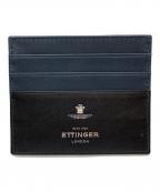 ETTINGERエッティンガー）の古着「カードケース」｜ブラック
