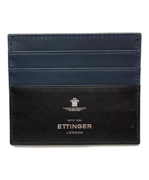 ETTINGER（エッティンガー）ETTINGER (エッティンガー) カードケース ブラックの古着・服飾アイテム