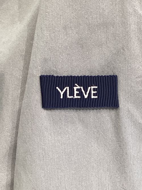 YLEVE（イレーヴ）YLEVE (イレーヴ) ハイカウントツイルコート グレー サイズ:2の古着・服飾アイテム