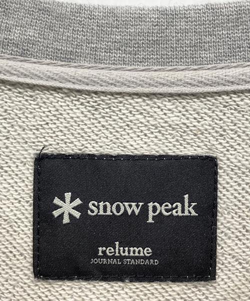 Snow peak（スノーピーク）Snow peak (スノーピーク) JOURNAL STANDARD relume (ジャーナルスタンダード レリューム) スウェットワンピース グレー サイズ:不明の古着・服飾アイテム