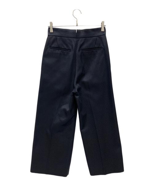 DRAWER（ドゥロワー）DRAWER (ドゥロワー) カルゼフロントステッチパンツ ブラック サイズ:36の古着・服飾アイテム