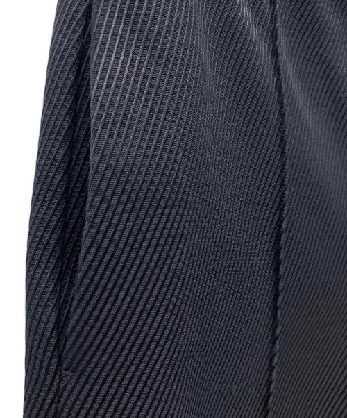 DRAWER（ドゥロワー）DRAWER (ドゥロワー) カルゼフロントステッチパンツ ブラック サイズ:36の古着・服飾アイテム