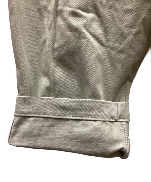 DESCENDANT（ディセンダント）DESCENDANT (ディセンダント) CLASP TWILL TROUSERS/クラスプツウィルトローザーズ グリーン サイズ:2の古着・服飾アイテム