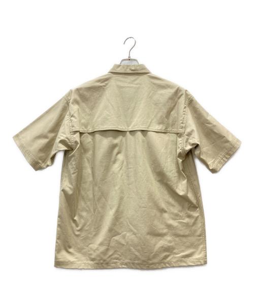DESCENDANT（ディセンダント）DESCENDANT (ディセンダント) ANNGLER COTTON TWILL FISHING SS SHIRT OG カーキ サイズ:1の古着・服飾アイテム