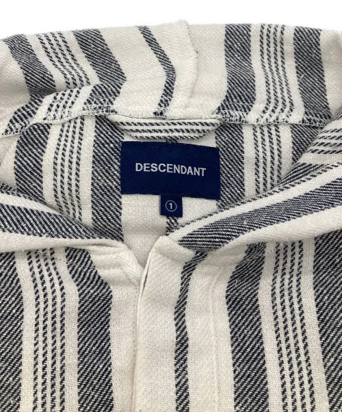 DESCENDANT（ディセンダント）DESCENDANT (ディセンダント) BAJA HOODED LS SHIRT ホワイト サイズ:1の古着・服飾アイテム