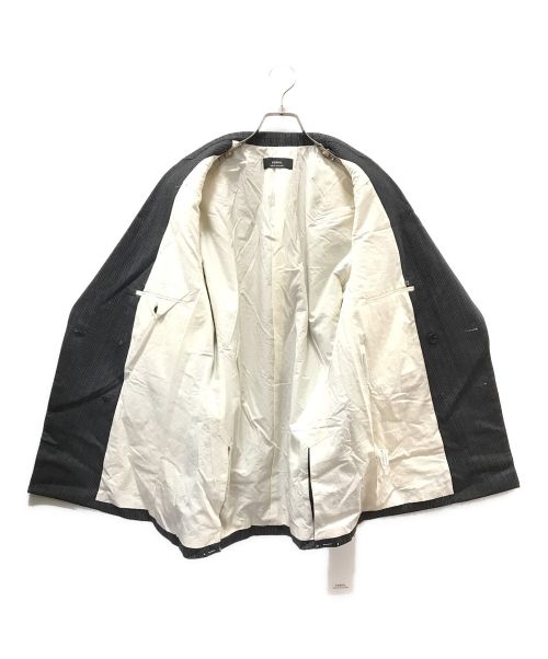 ensou.（エンソウ）ensou. (エンソウ) Double breasted Jacket チャコールグレー サイズ:M 未使用品の古着・服飾アイテム