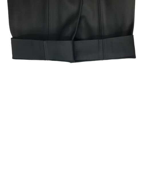 REVERBERATE（リバーバレイト）REVERBERATE (リバーバレイト) LEATHER TROUSERS (レザー トラウザーズ) ブラック サイズ:30の古着・服飾アイテム