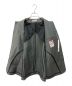 中古・古着 REVERBERATE (リバーバレイト) COLLARLESS JACKET　カラーレスジャケット チャコールグレー サイズ:SIZE38 未使用品：12000円