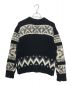 sacai（サカイ）の古着「22-02908M Nordic Knit Pullover (2-02908M ノルディック ニット プルオーバー)」｜ブラック×グレー