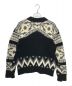 sacai (サカイ) 22-02908M Nordic Knit Pullover (2-02908M ノルディック ニット プルオーバー) ブラック×グレー サイズ:1：20000円