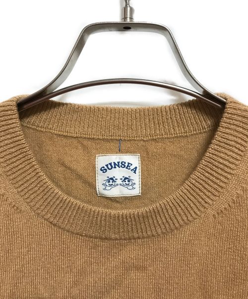 SUNSEA（サンシー）SUNSEA (サンシー) 22A54 Cashmere Pocket Vest キャメル サイズ:SIZE 3 未使用品の古着・服飾アイテム