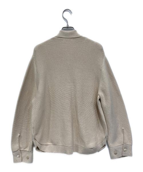 DES PRES（デ プレ）DES PRES (デ プレ) コットンニットポケッタブルブルゾン ベージュ サイズ:36の古着・服飾アイテム