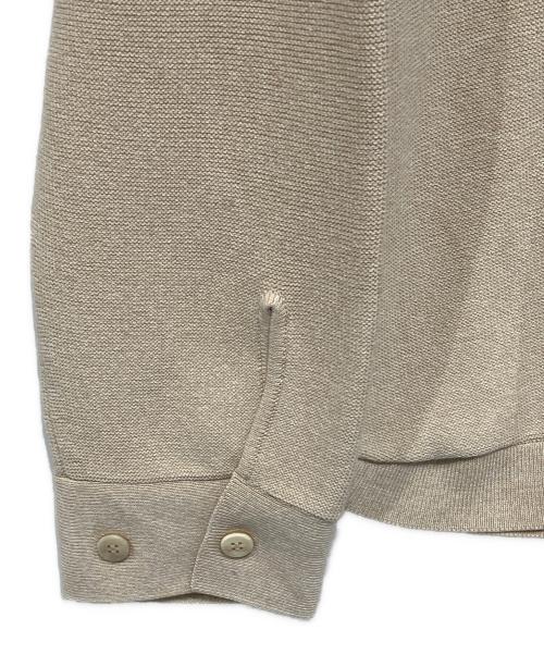 DES PRES（デ プレ）DES PRES (デ プレ) コットンニットポケッタブルブルゾン ベージュ サイズ:36の古着・服飾アイテム