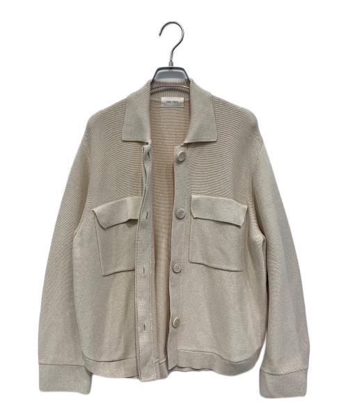 DES PRES（デ プレ）DES PRES (デ プレ) コットンニットポケッタブルブルゾン ベージュ サイズ:36の古着・服飾アイテム