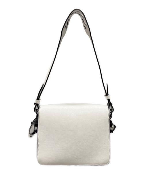 OFFWHITE（オフホワイト）OFFWHITE (オフホワイト) DIAG SQUARE FLAP BAG ホワイトの古着・服飾アイテム