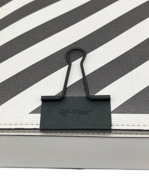 OFFWHITE（オフホワイト）OFFWHITE (オフホワイト) DIAG SQUARE FLAP BAG ホワイトの古着・服飾アイテム