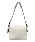 OFFWHITE (オフホワイト) DIAG SQUARE FLAP BAG ホワイト：40000円