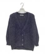 stola.ストラ）の古着「ファンシーヤーンニットカーディガン」｜ブラック