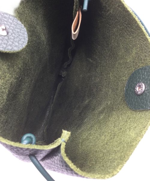 Fot（フォート）Fot (フォート) small shoulder bag green グリーン サイズ:Freeの古着・服飾アイテム