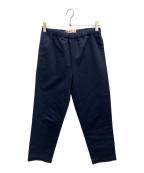 MARNIマルニ）の古着「コットンリネン イージーパンツ」｜ネイビー
