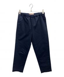 MARNI（マルニ）の古着「コットンリネン イージーパンツ」｜ネイビー
