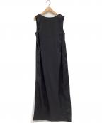 TODAYFULトゥデイフル）の古着「Back Drape Dress」｜ブラック