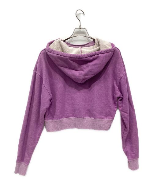 6(ROKU) BEAUTY&YOUTH（ロク ビューティーアンドユース）6(ROKU) BEAUTY&YOUTH (ロク ビューティーアンドユース) コットン ウラケ フーディー パープル サイズ:Freeの古着・服飾アイテム