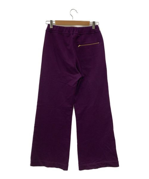 MUSE de Deuxieme Classe（ミューズ ドゥーズィエム クラス）MUSE de Deuxieme Classe (ミューズ ドゥーズィエム クラス) WIDE SWEAT パンツ パープル サイズ:36の古着・服飾アイテム