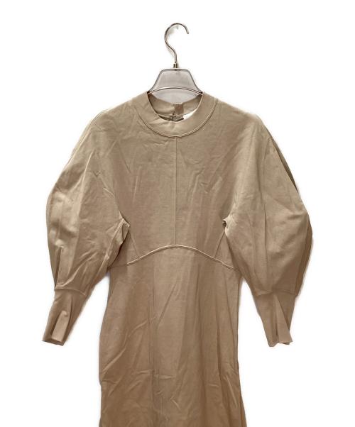 Mame Kurogouchi（マメクロゴウチ）Mame Kurogouchi (マメクロゴウチ) クラシックコットンドレス ベージュ サイズ:Sの古着・服飾アイテム