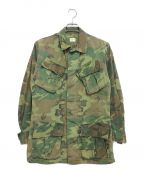 VINTAGE MILITARYヴィンテージ ミリタリー）の古着「70'sジャングルファティーグジャケット US ARMY」｜グリーン