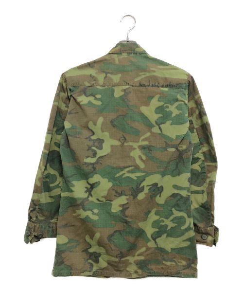 VINTAGE MILITARY（ヴィンテージ ミリタリー）VINTAGE MILITARY (ヴィンテージ ミリタリー) 70'sジャングルファティーグジャケット US ARMY グリーン サイズ:X-SMALL-REGULARの古着・服飾アイテム