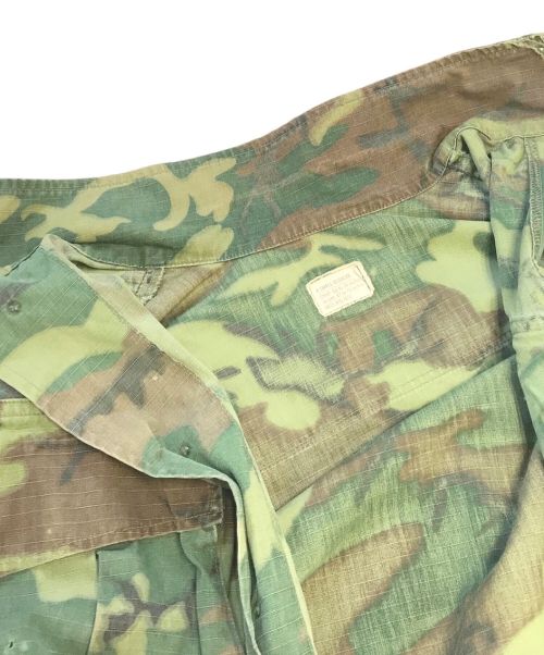 VINTAGE MILITARY（ヴィンテージ ミリタリー）VINTAGE MILITARY (ヴィンテージ ミリタリー) 70'sジャングルファティーグジャケット US ARMY グリーン サイズ:X-SMALL-REGULARの古着・服飾アイテム