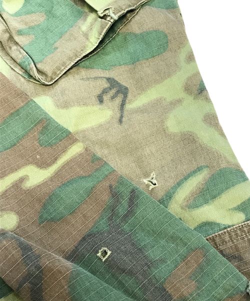 VINTAGE MILITARY（ヴィンテージ ミリタリー）VINTAGE MILITARY (ヴィンテージ ミリタリー) 70'sジャングルファティーグジャケット US ARMY グリーン サイズ:X-SMALL-REGULARの古着・服飾アイテム