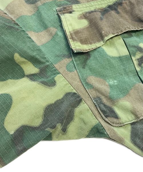VINTAGE MILITARY（ヴィンテージ ミリタリー）VINTAGE MILITARY (ヴィンテージ ミリタリー) 70'sジャングルファティーグジャケット US ARMY グリーン サイズ:X-SMALL-REGULARの古着・服飾アイテム