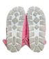 中古・古着 PRADA (プラダ) テリークロストライアングルプレートサンダル ピンク サイズ:36：33000円