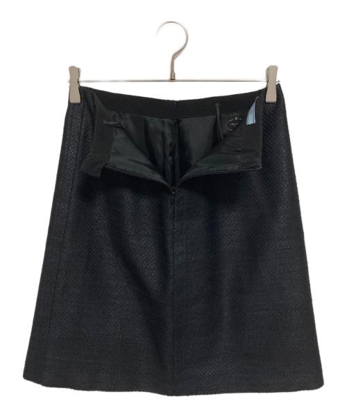 PRADA（プラダ）PRADA (プラダ) スカート ブラック サイズ:38の古着・服飾アイテム