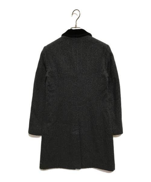 JIL SANDER NAVY（ジルサンダー ネイビー）JIL SANDER NAVY (ジルサンダー ネイビー) チェスターコート グレー サイズ:SIZE 32の古着・服飾アイテム