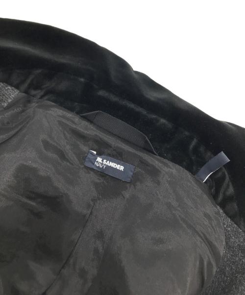 JIL SANDER NAVY（ジルサンダー ネイビー）JIL SANDER NAVY (ジルサンダー ネイビー) チェスターコート グレー サイズ:SIZE 32の古着・服飾アイテム