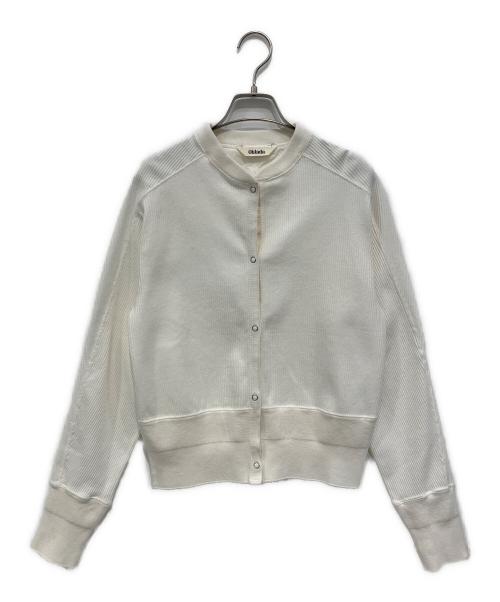 Oblada（オブラダ）Oblada (オブラダ) タイニーカーディガン ホワイト サイズ:0Sの古着・服飾アイテム