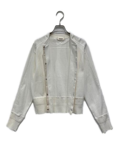 Oblada（オブラダ）Oblada (オブラダ) タイニーカーディガン ホワイト サイズ:0Sの古着・服飾アイテム