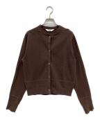 Obladaオブラダ）の古着「タイニーカーディガン」｜ブラウン