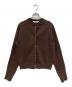 Oblada（オブラダ）の古着「タイニーカーディガン」｜ブラウン