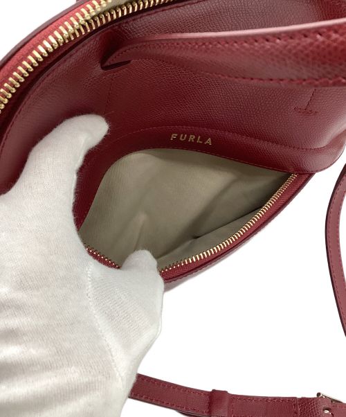 FURLA（フルラ）FURLA (フルラ) PIPER S DOME レッドの古着・服飾アイテム