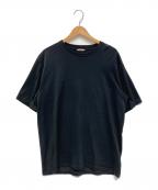 AURALEEオーラリー）の古着「LUSTER PLAITING TEE」｜ブラック