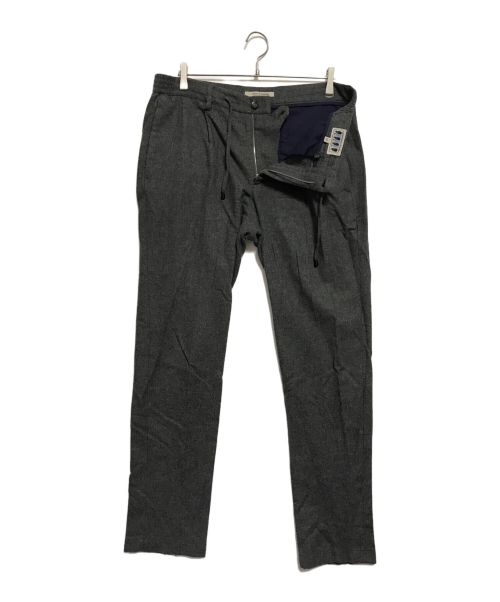 giab's ARCHIVIO（ジャブス アルキヴィオ）giab's ARCHIVIO (ジャブス アルキヴィオ) マサッチョ ウォッシャブルウール ライトフランネル グレー サイズ:50の古着・服飾アイテム